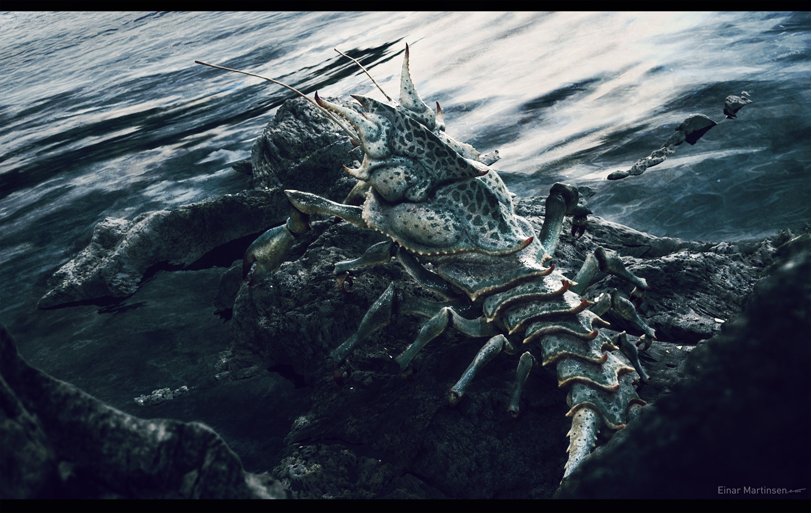 Alien crab concept