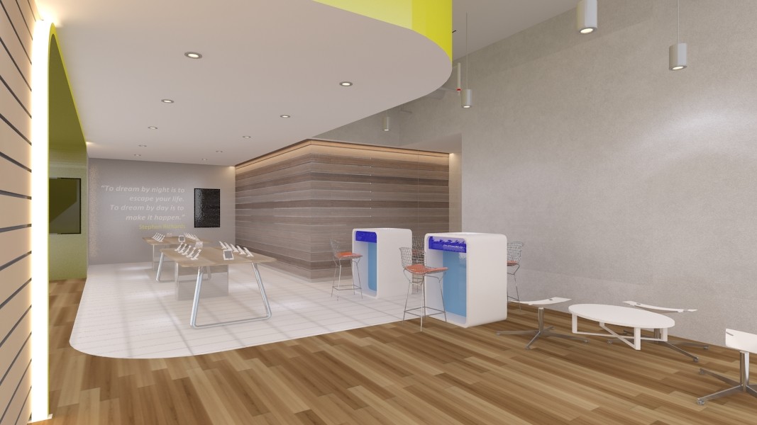Square Design 3d Renderings Compilation