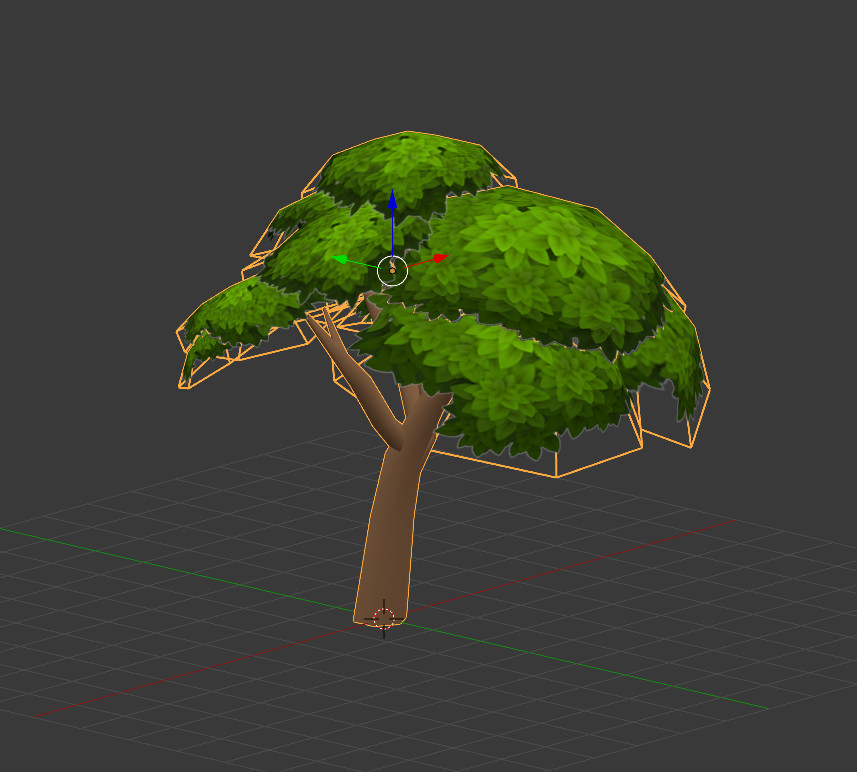 Artstation 3d Model Design And Texture Trees Nazryn Fauzi