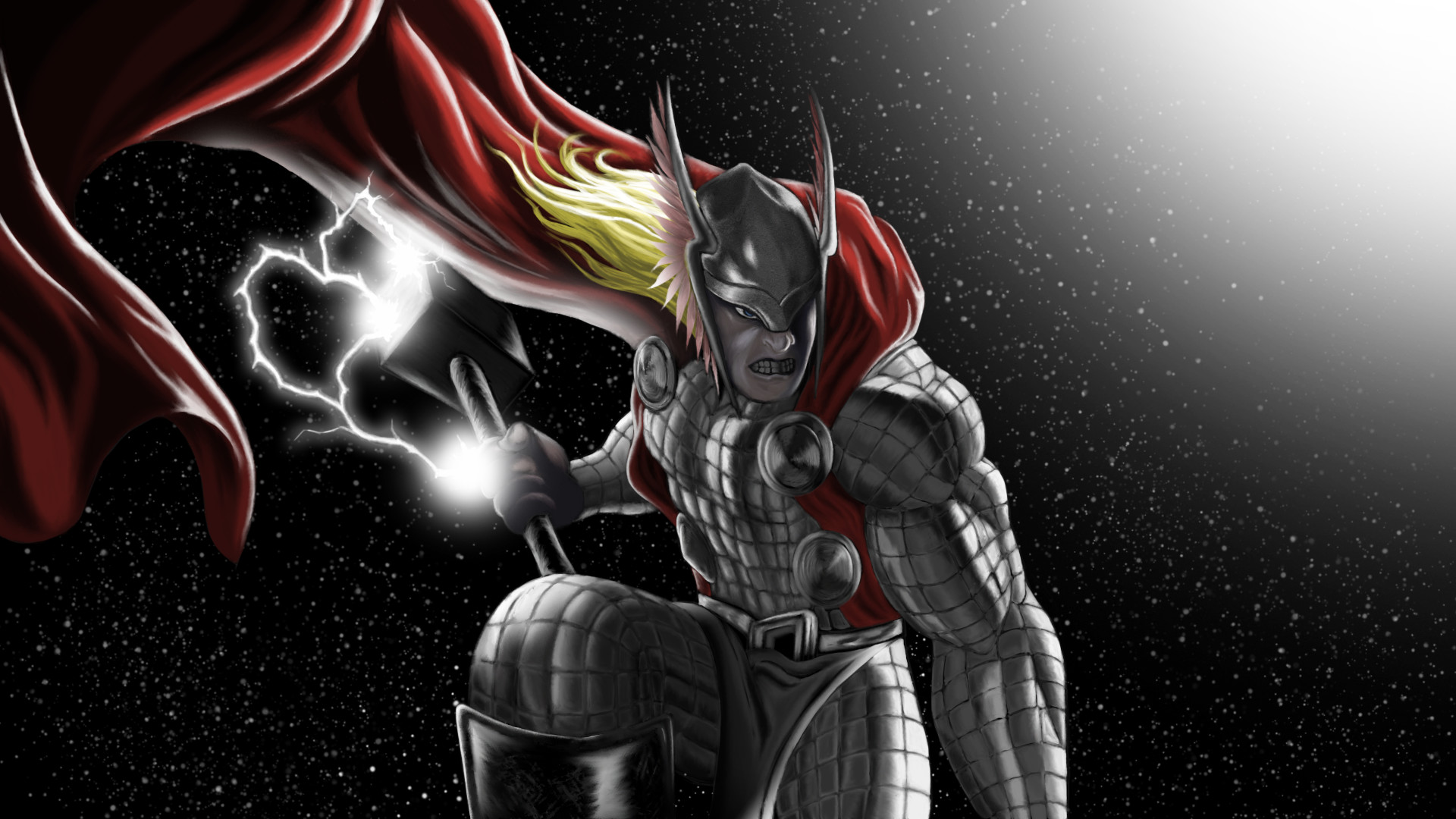 ArtStation - Drawing Thor