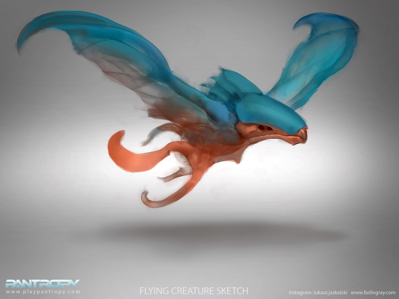 Lukasz Jaskolski - Pantropy: flying creature design