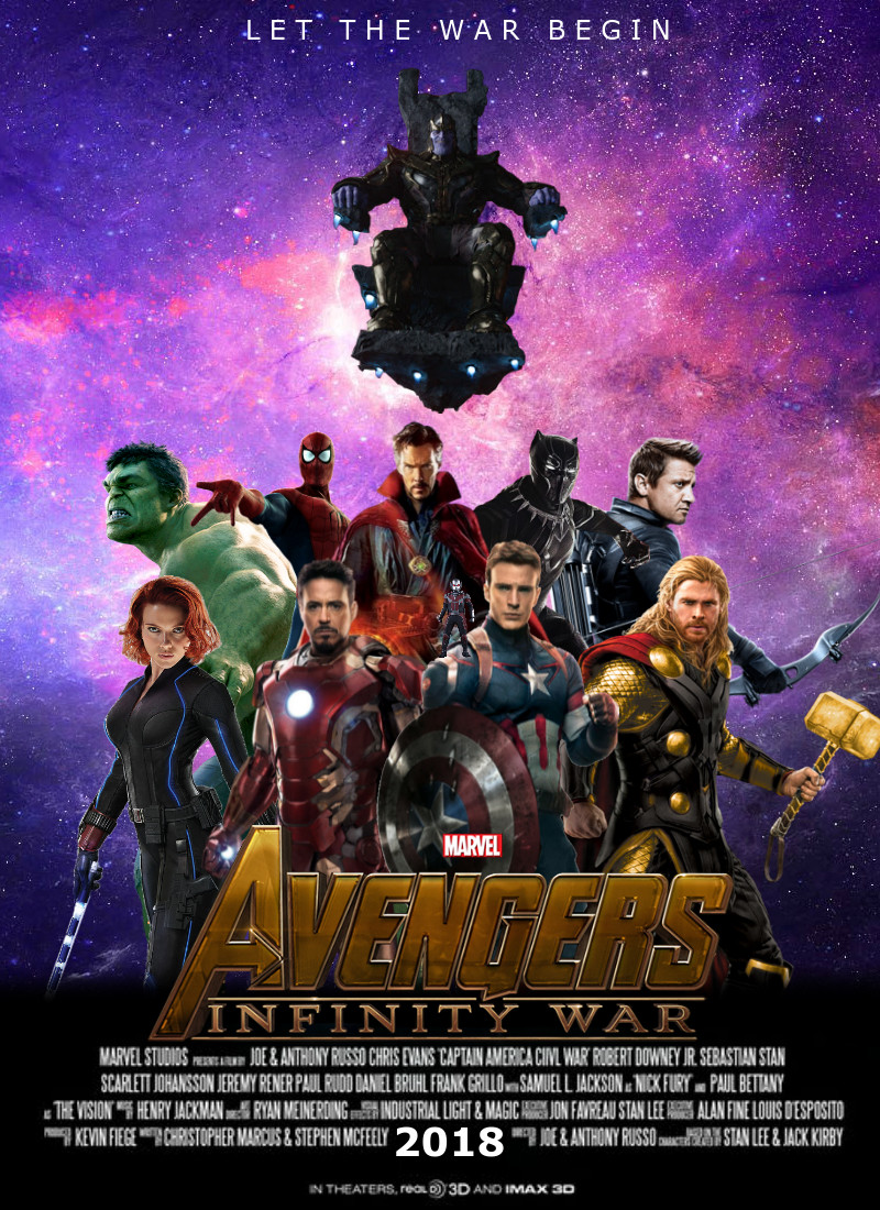 avengers infinity war imax 3d