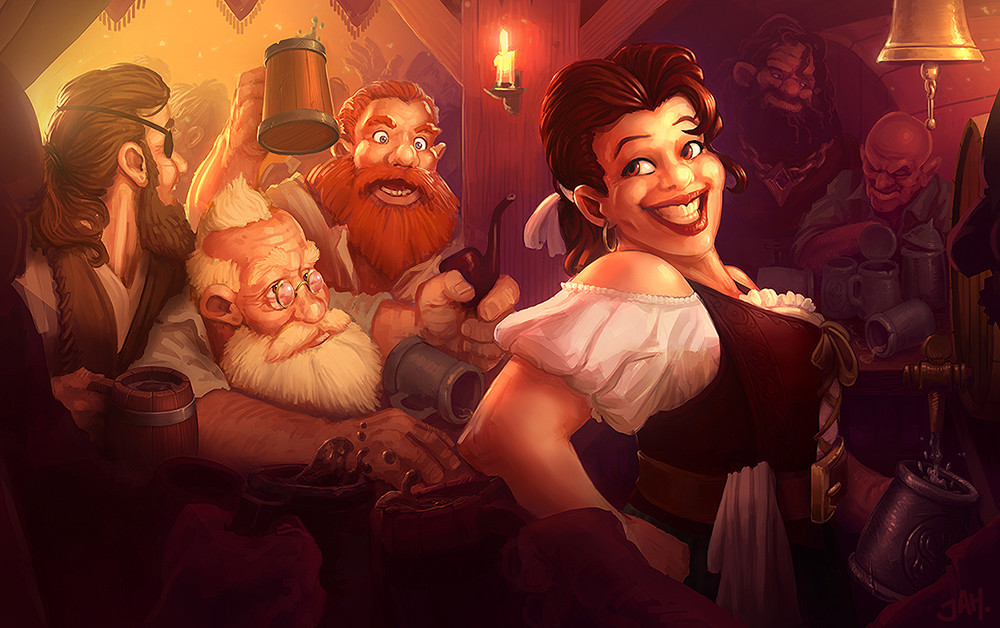 Featured image of post The Best 28 Tavern Barmaid Fantasy Art