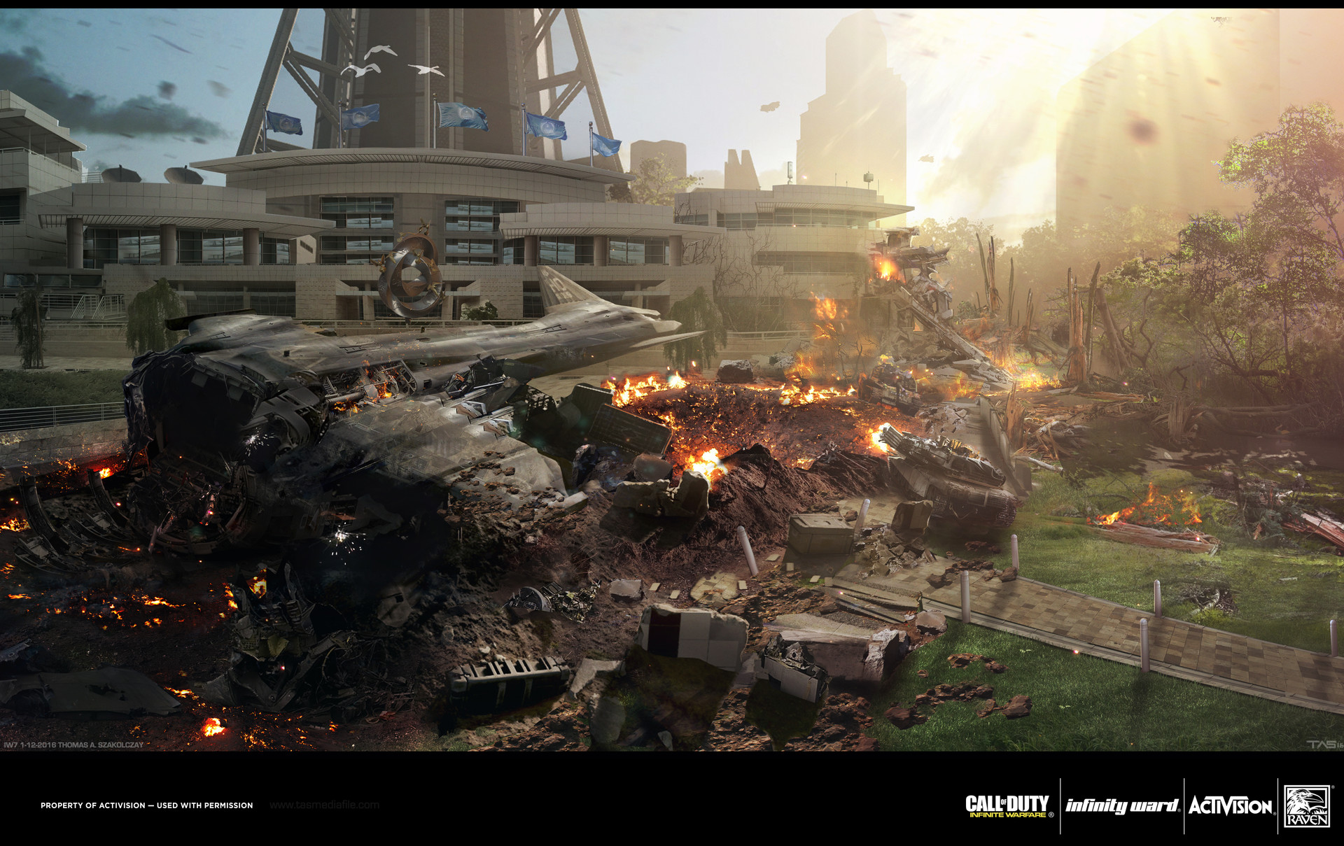 ArtStation - Call of Duty: Infinite Warfare SCAR Pilot 