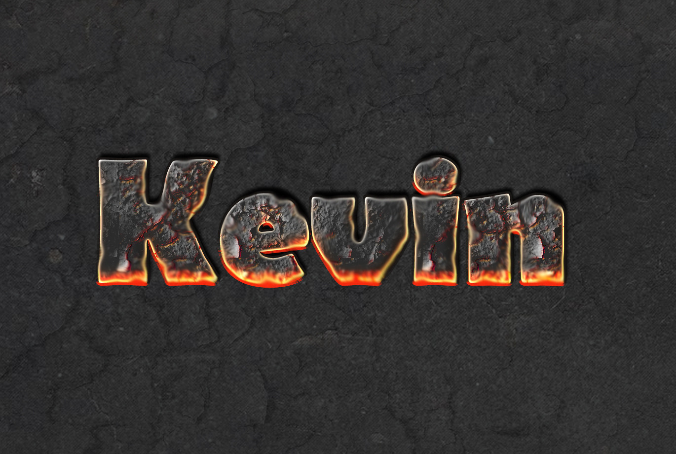 kevin lee magma effect in photoshop