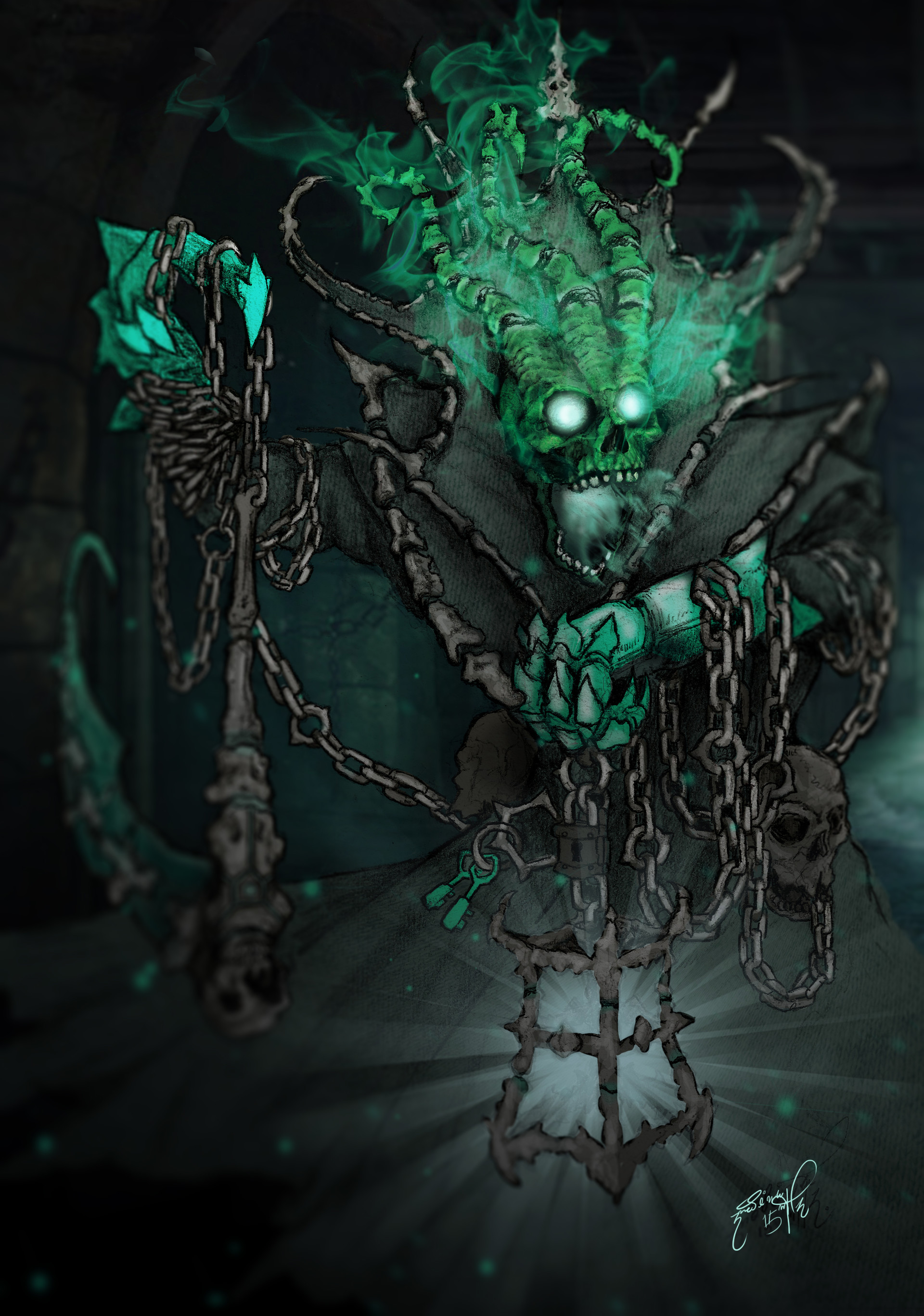 ArtStation - Thresh Fan Art