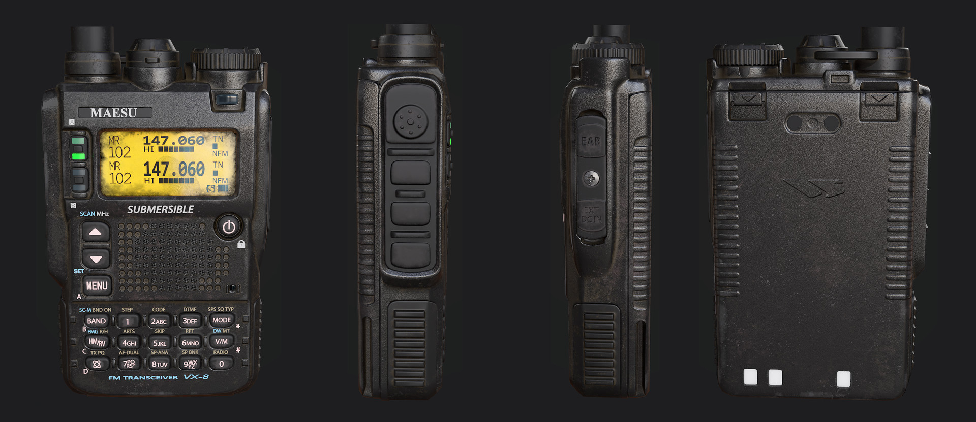 ArtStation - Yaesu Vx-8