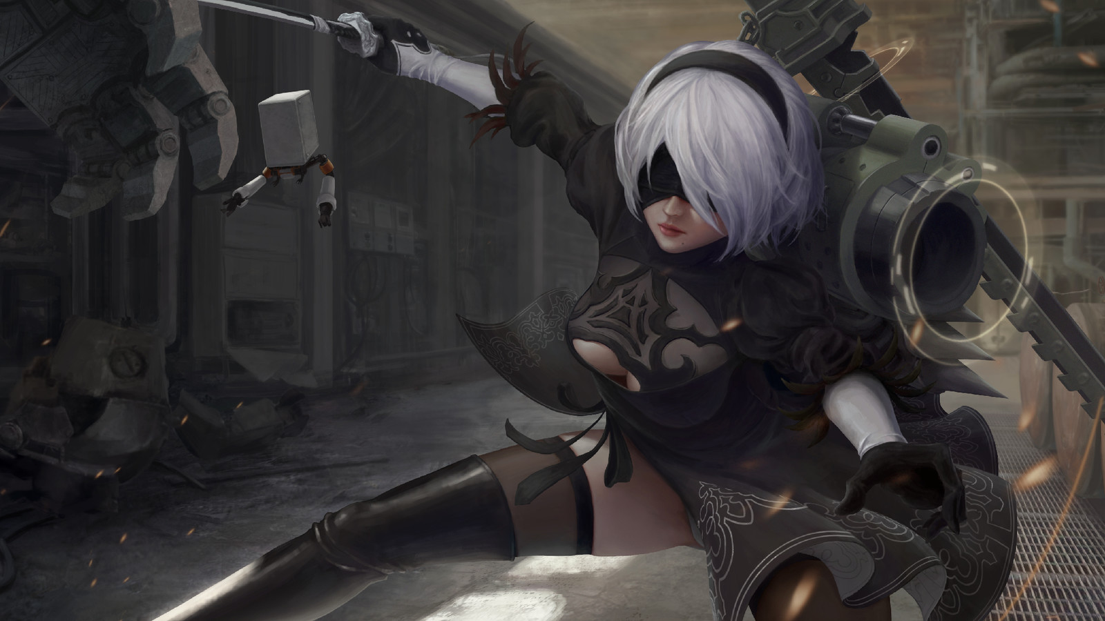 Nier automata картинки