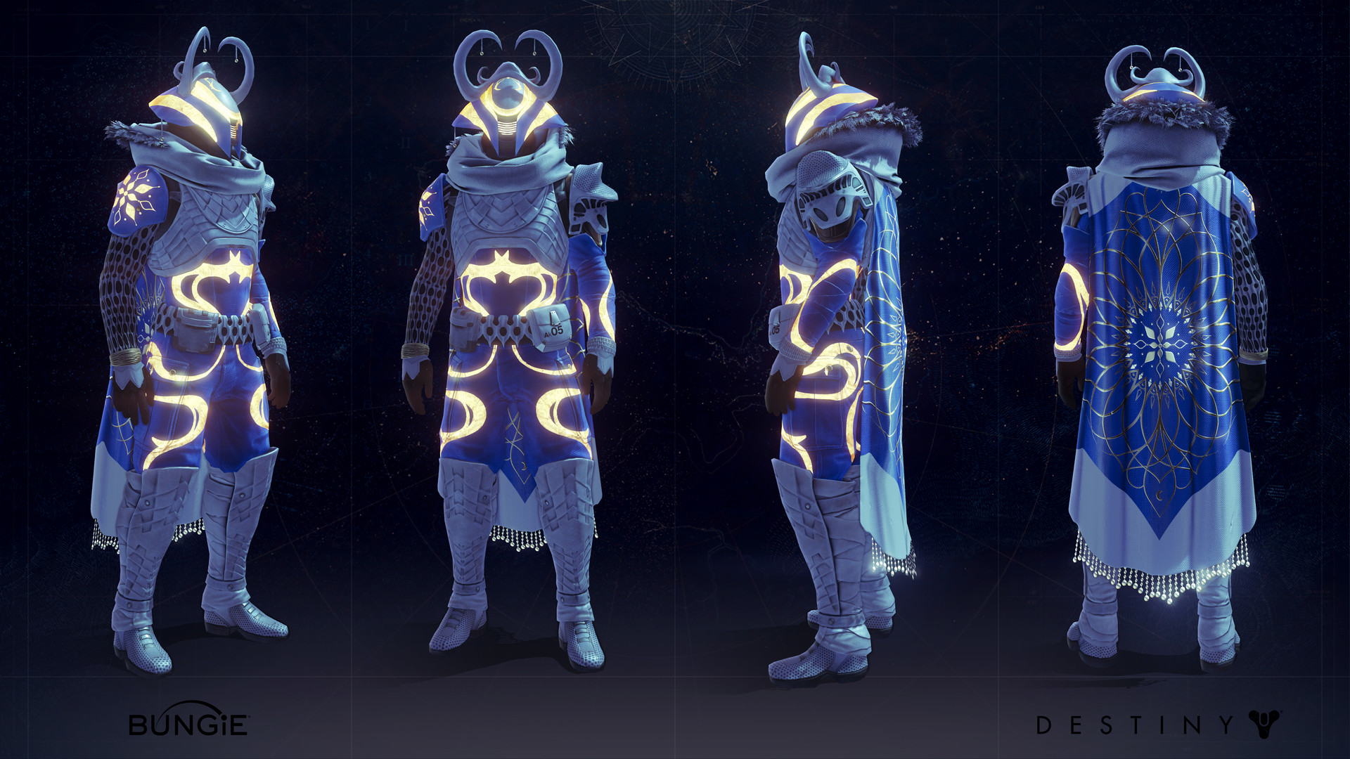 Artstation Destiny Roi The Dawning Hunter Snow Angel Ian