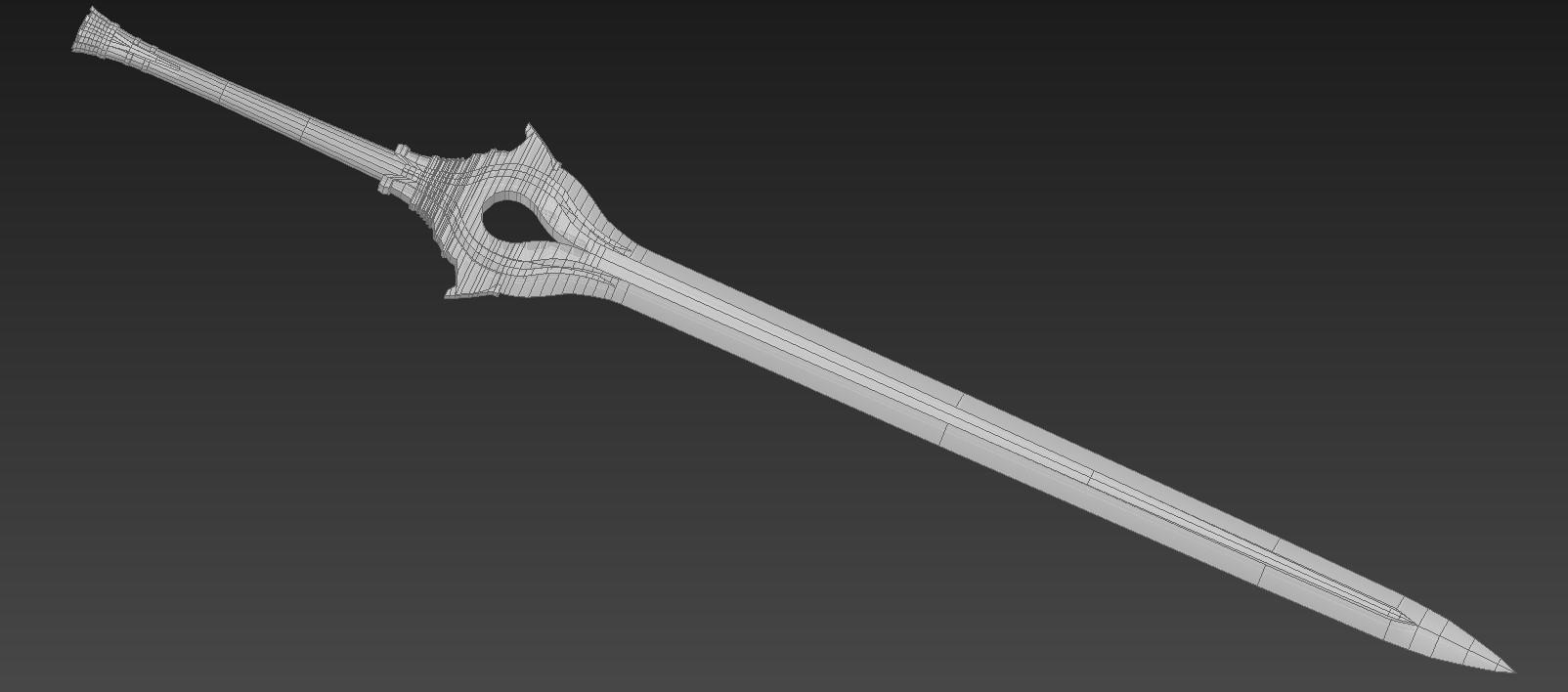 Artstation Weapon Prop Fire Emblem Awakening Falchion