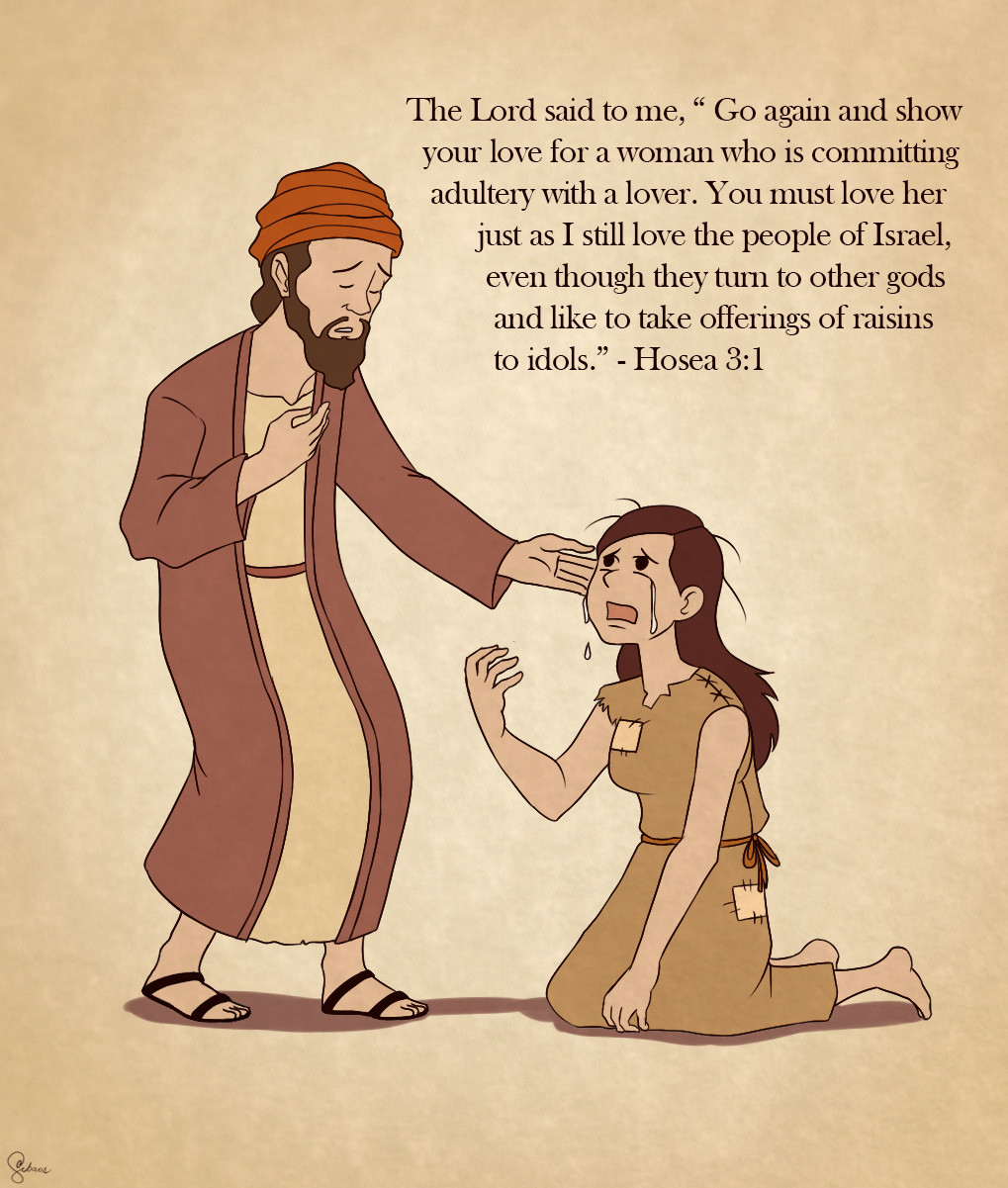 ArtStation Hosea and Gomer (God and Israel)