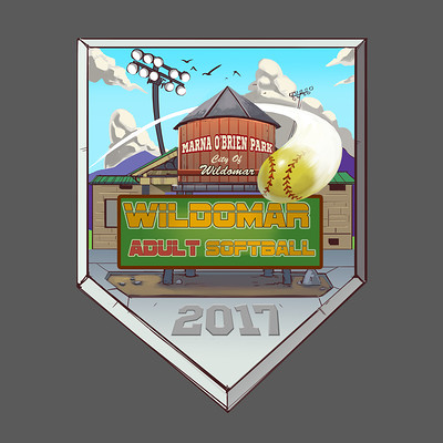 Lonnie harrison wildomar softball logo