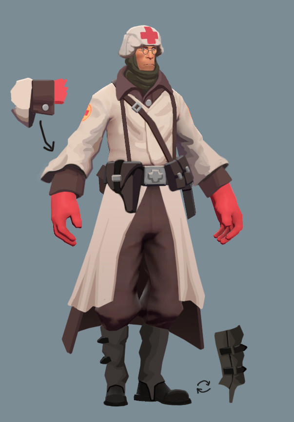 Benjamin Blåholtz TF2 Cosmetic Concept Art