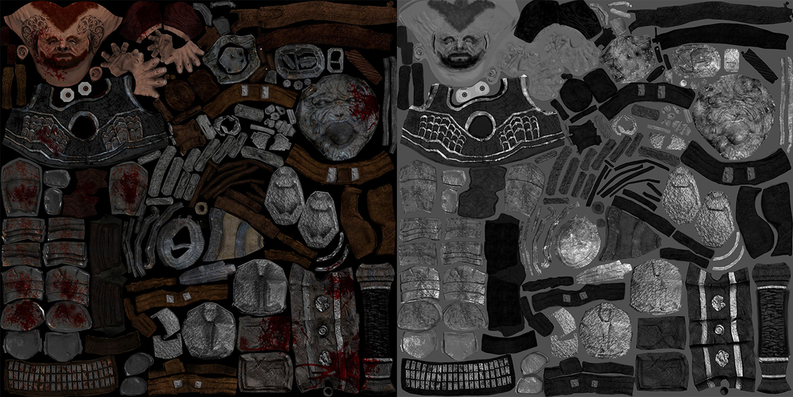 Diffuse  / Specular maps 4k