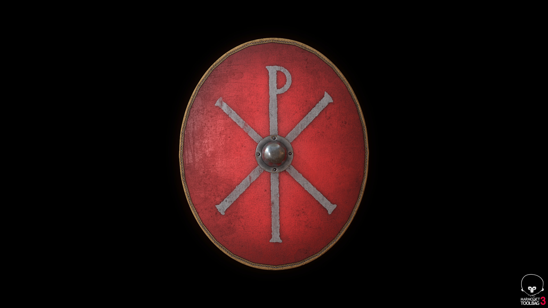 Late Roman Shield Model Resource Pack