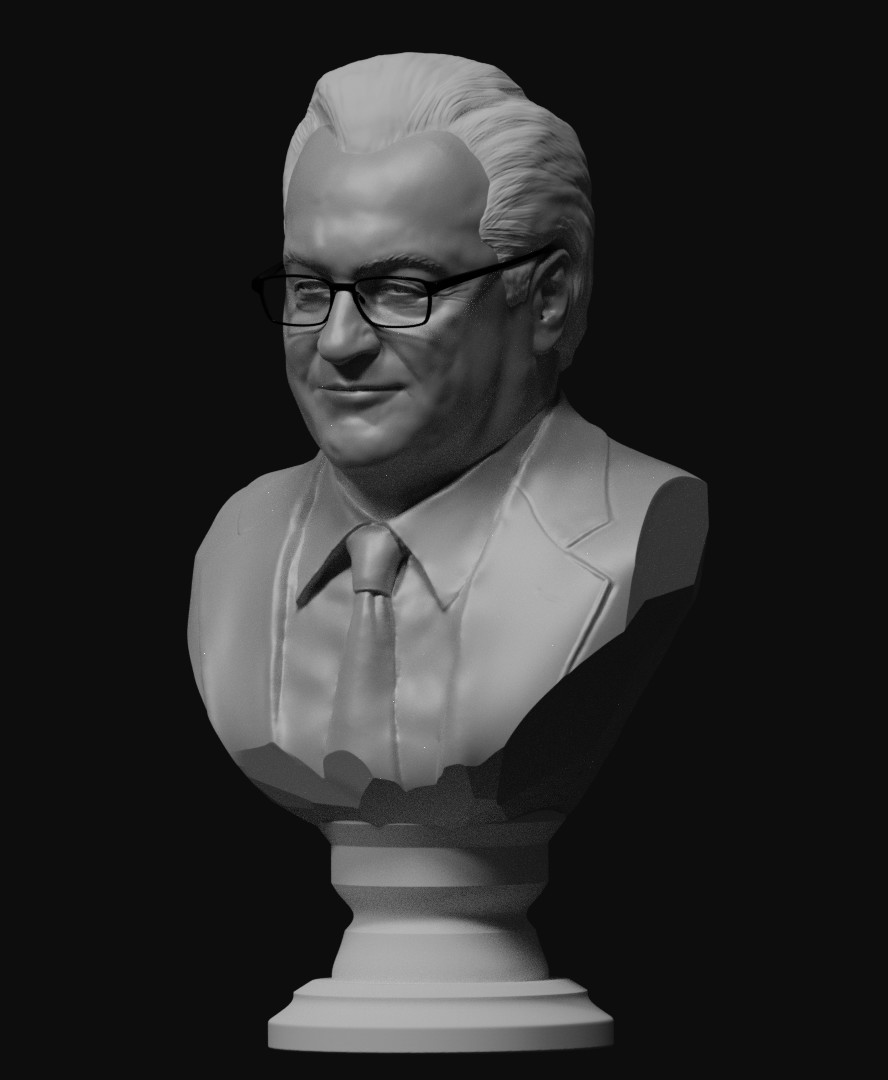 #Чуркин Виталий Иванович #Работа в процессе #Blender #Sculpting