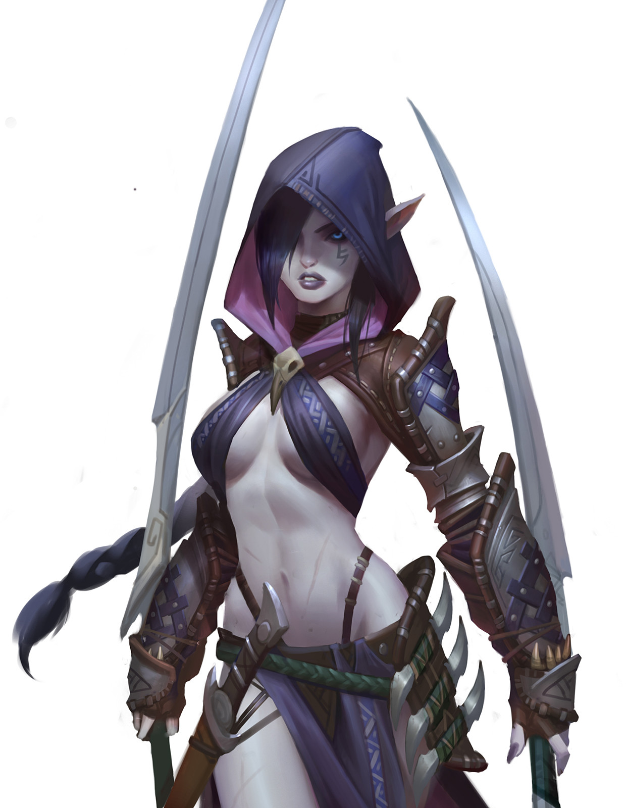 Tooth Wu Dark Elf Assassin 877 x 1240 jpeg 164 кб. tooth wu dark elf assassin
