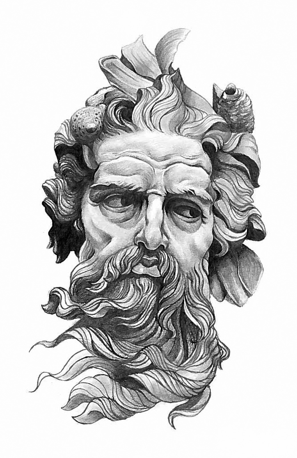 Artstation Poseidon Portrait