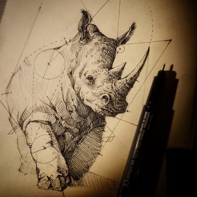 Psdelux 20170223 rhino tr drawing psdelux