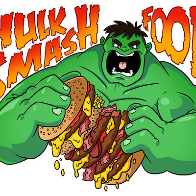 Chris mcquinlan hulksmashfood logo