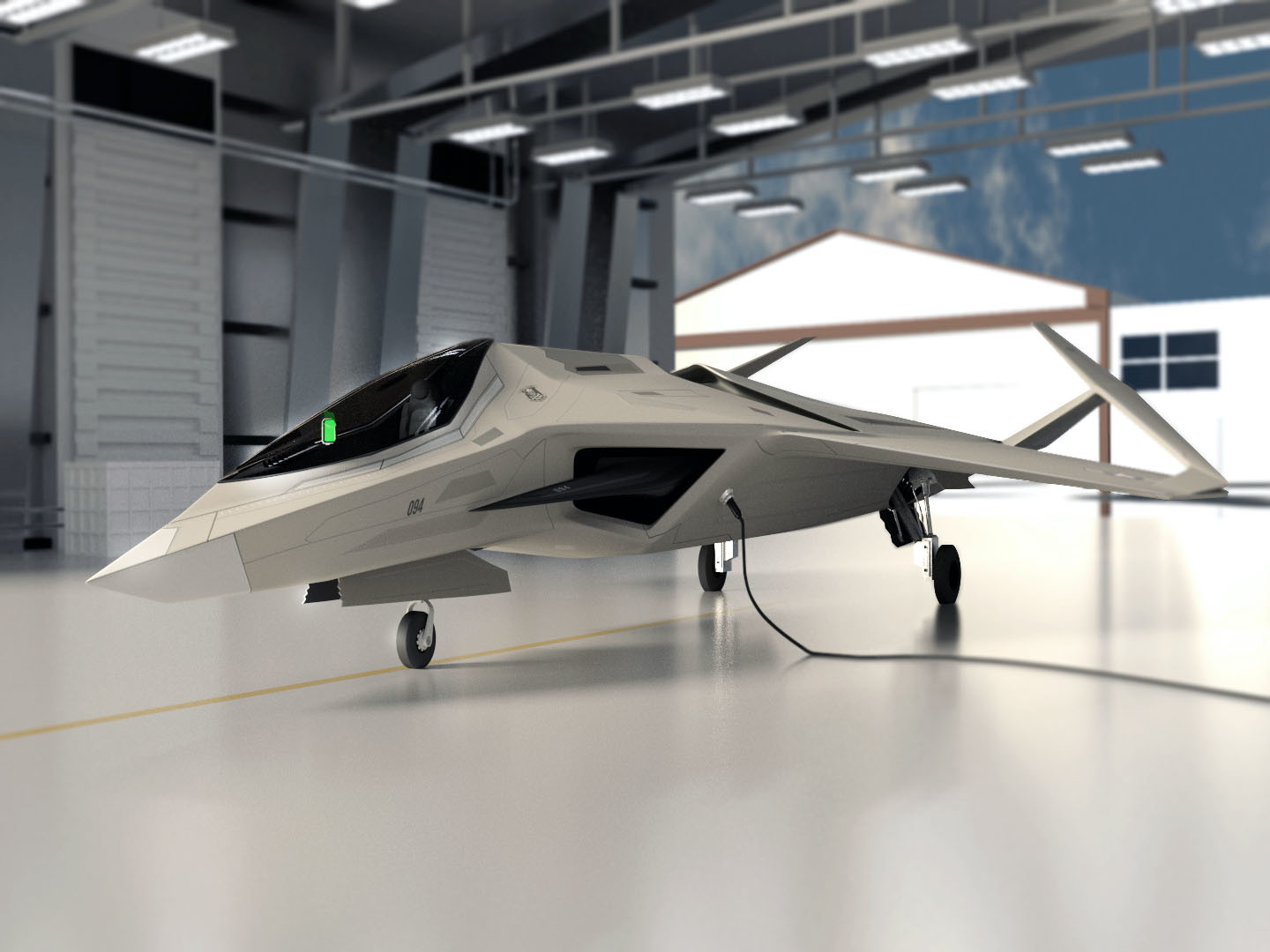 Birmel Guerrero F X Next Generation Fighter Jet