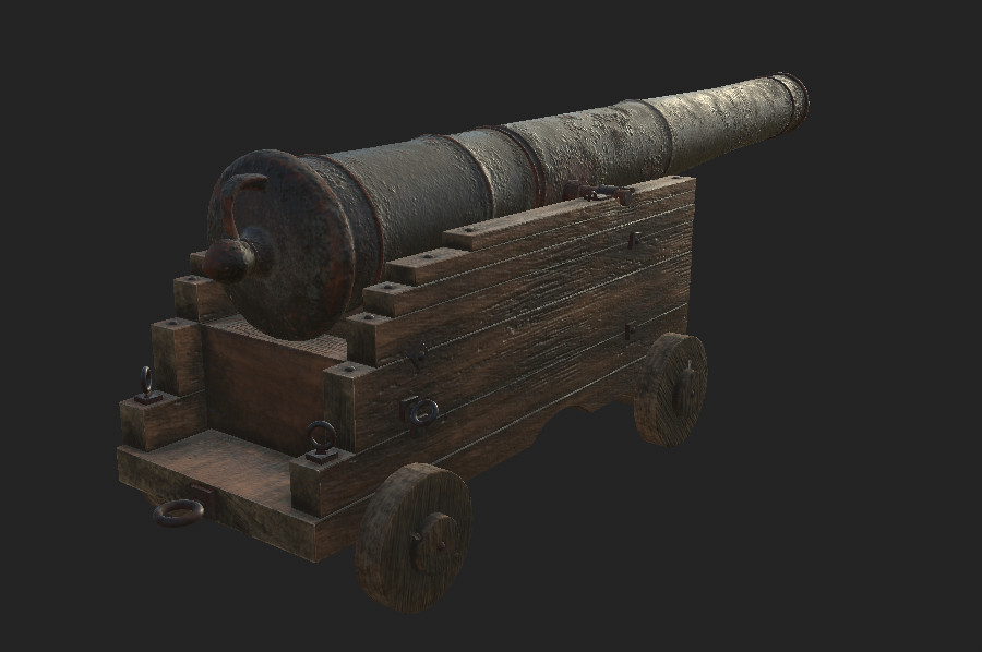 French Garrison Cannon