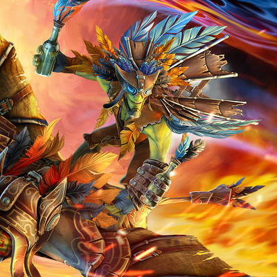 Dna dota batrider loading screen 3840x2160