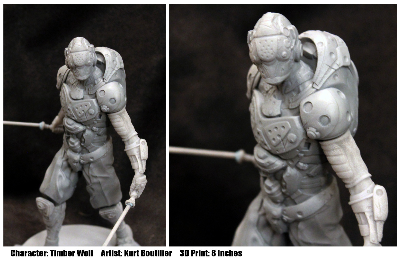 Artstation Timber Wolf 3d Print Kurt Boutilier