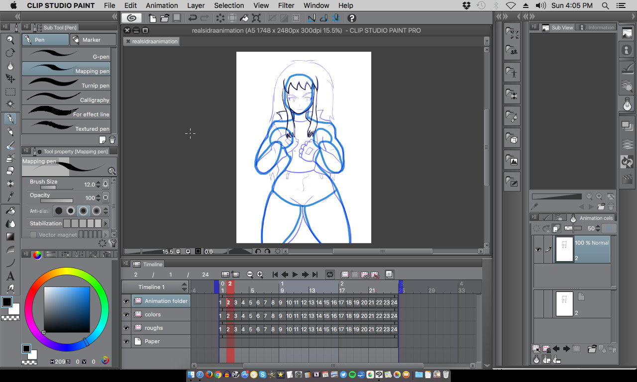 Artstation Sidra Frame By Frame Animation Jeremias De Leon