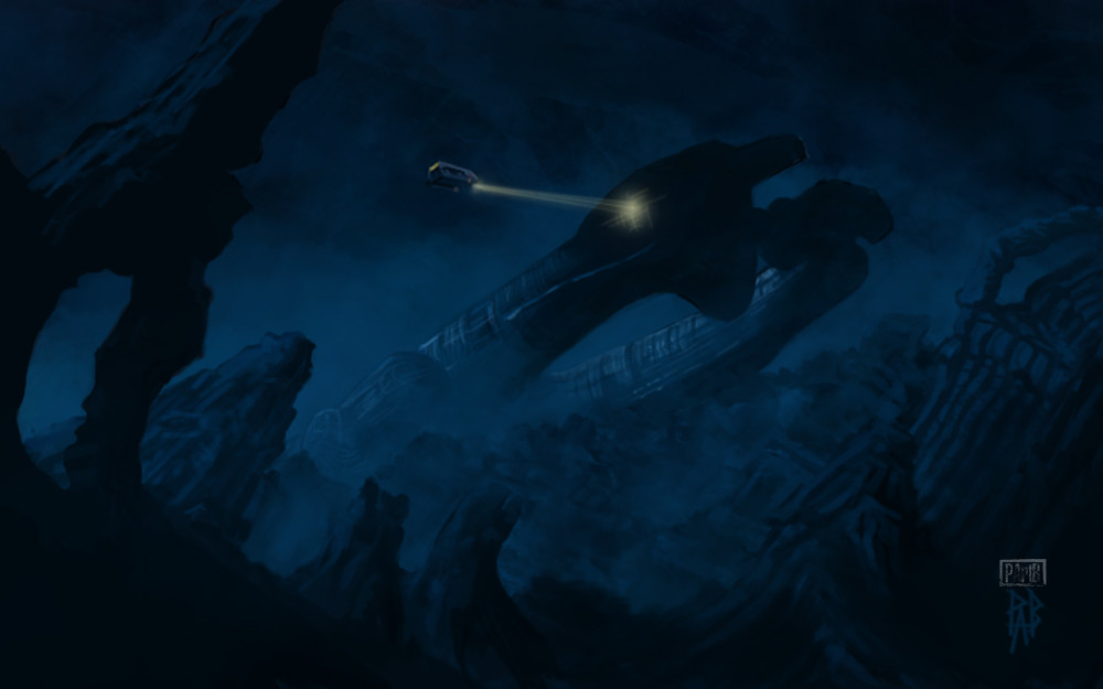 "Spock. Hit the lights."