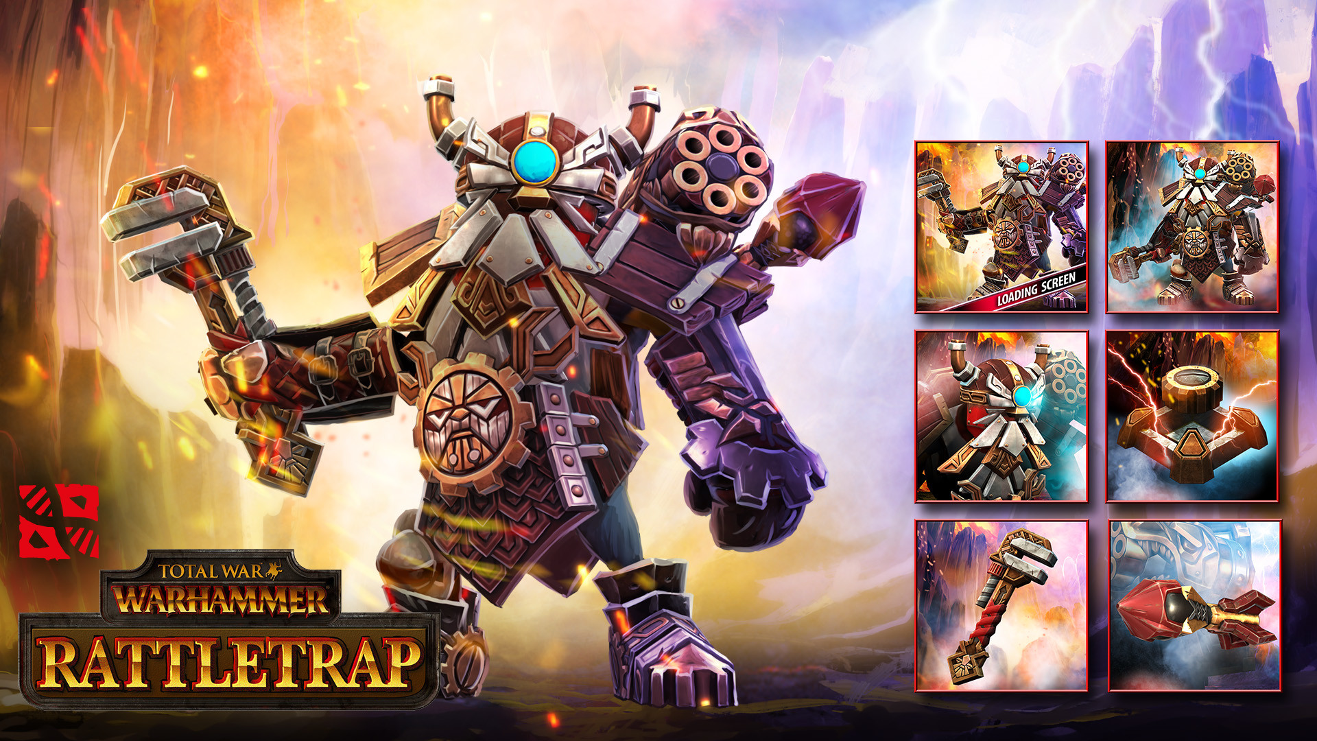 Artstation Rattletrap Dna Dota