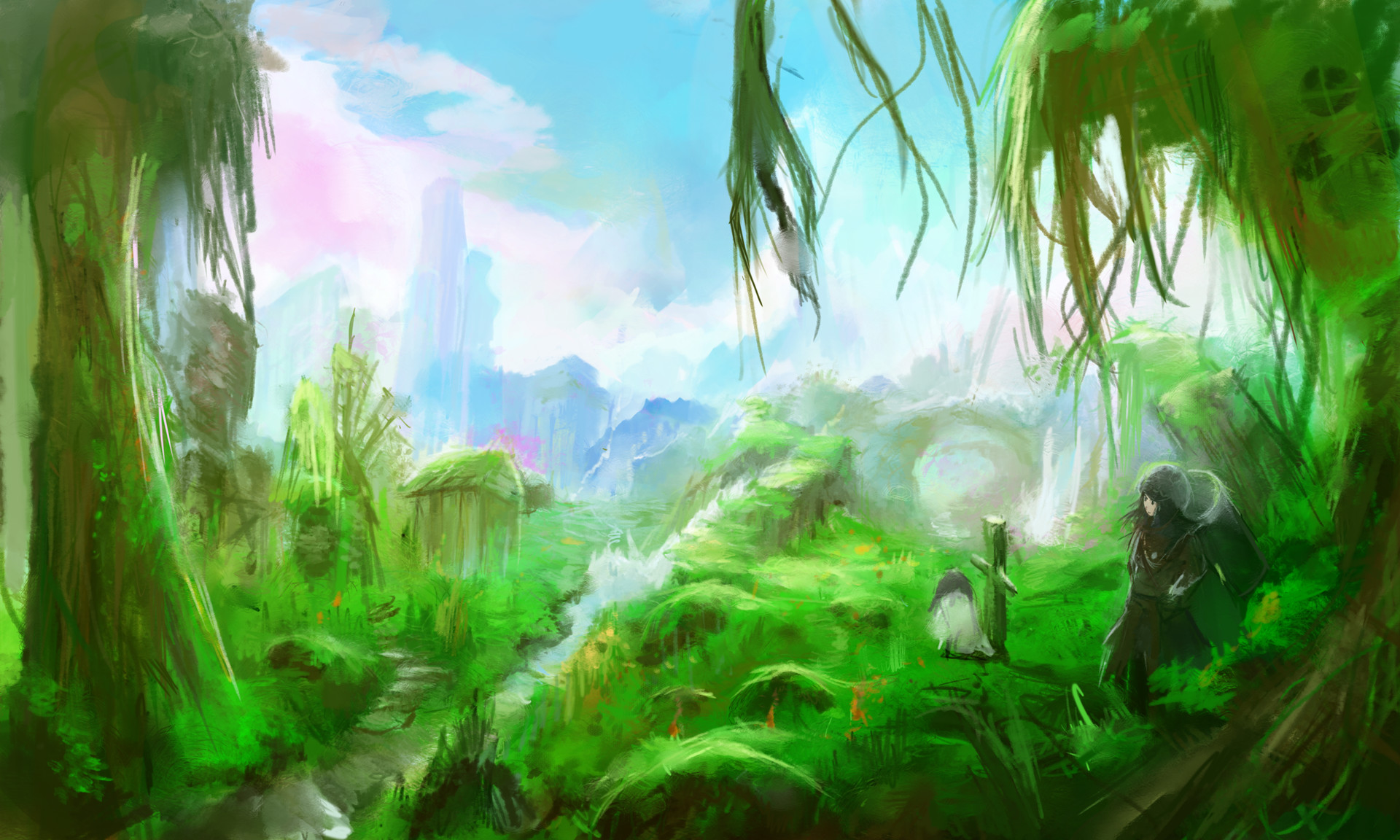 Ryan Morgan Epic Fantasy Landscape