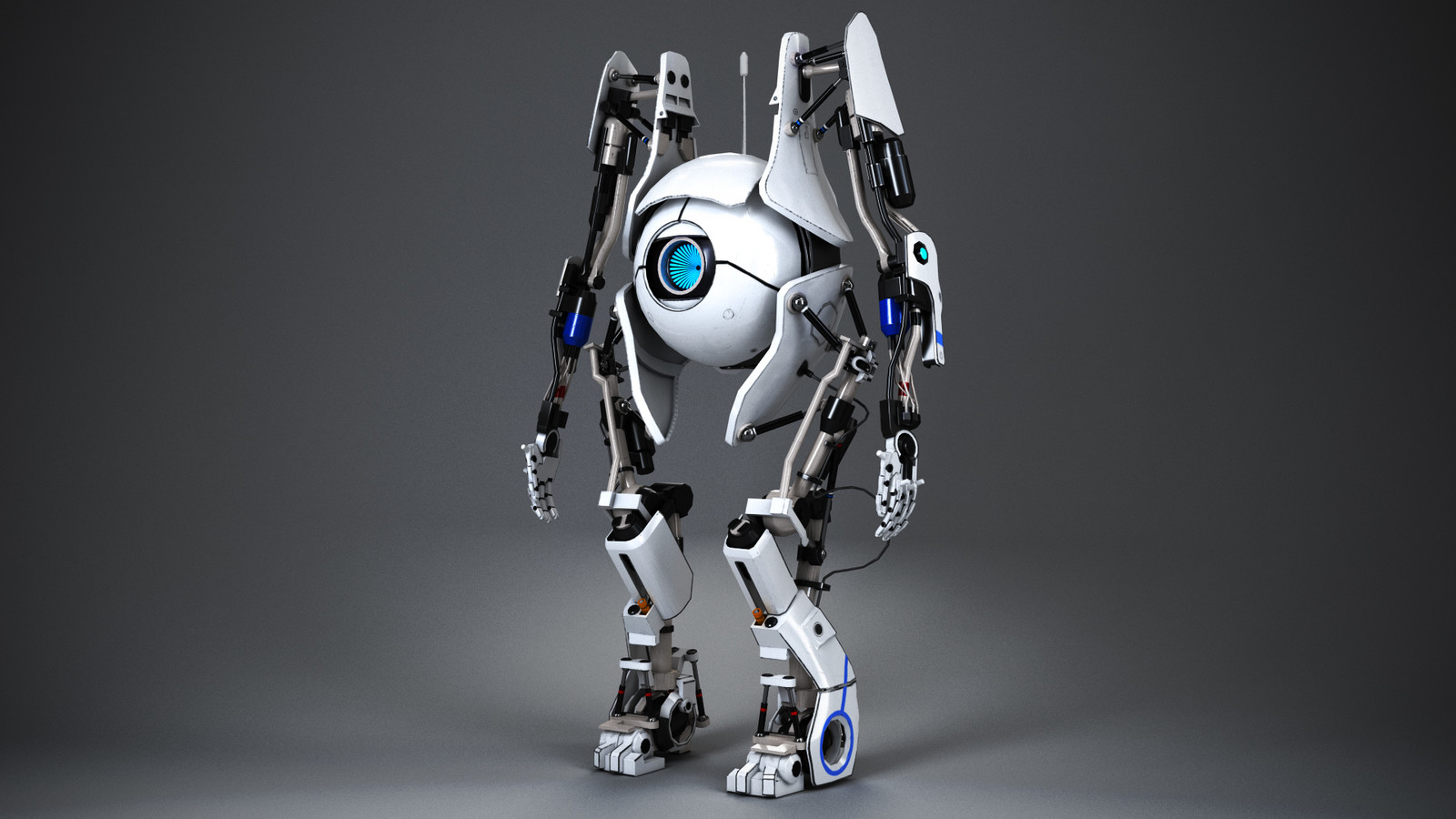 Portal 2 роботы атлас фото 94