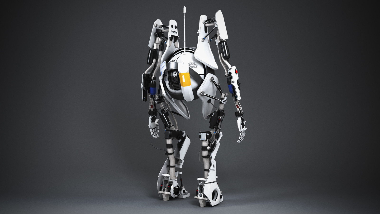 Portal 2 роботы атлас фото 15
