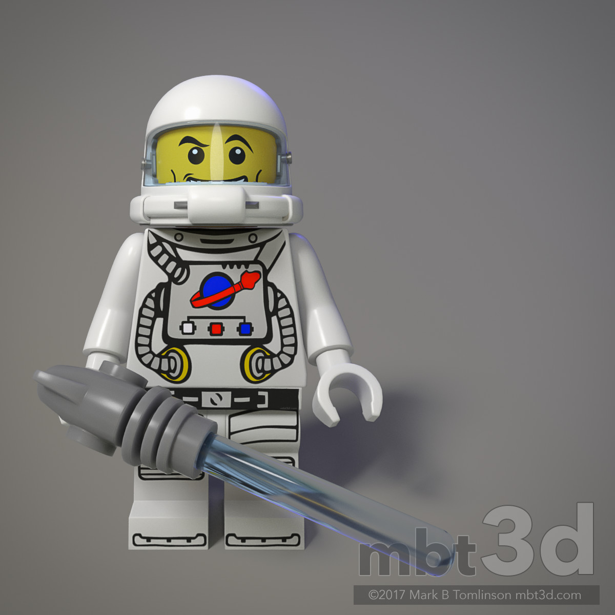 LEGO Spaceman  Helmet Gun