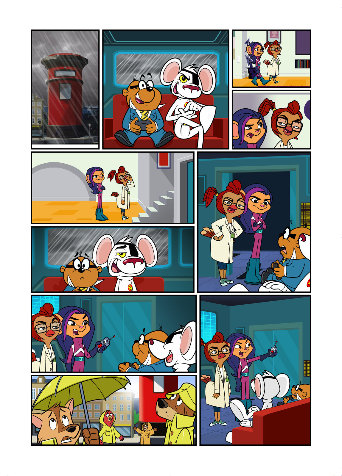 Danger Mouse - "The Mouse Who Noob too much!" Page 2