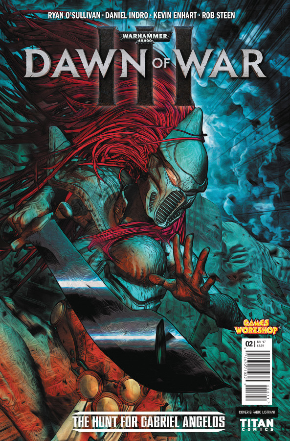 Cover for the comics "Warhammer 40,000: Dawn of War III #2"
© Titan Comics 
© Games Workshop