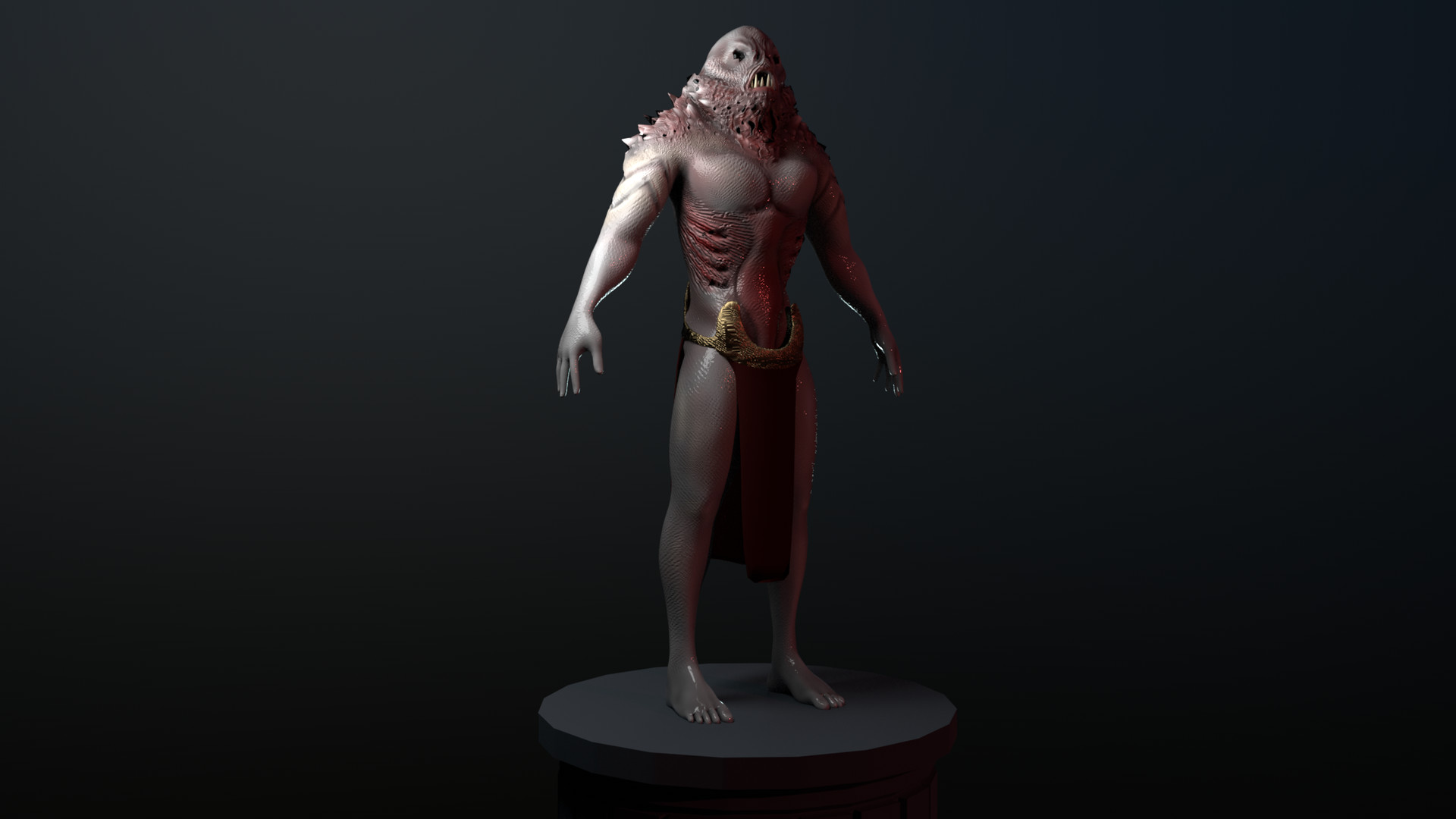 Artstation Splasher Alien Design Participant In Cg Trader Awards Irina Lucaci
