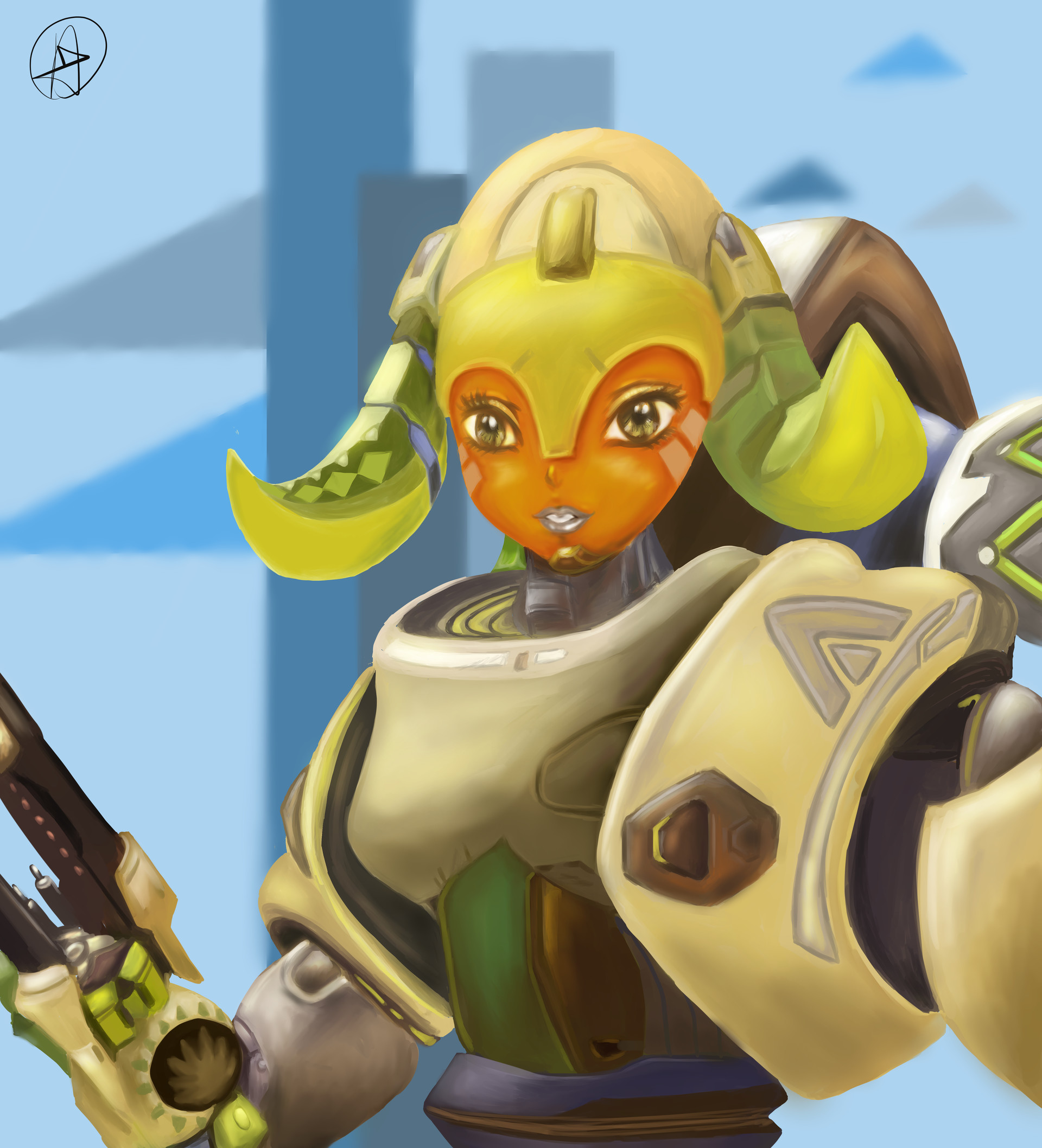 overwatch orisa figure