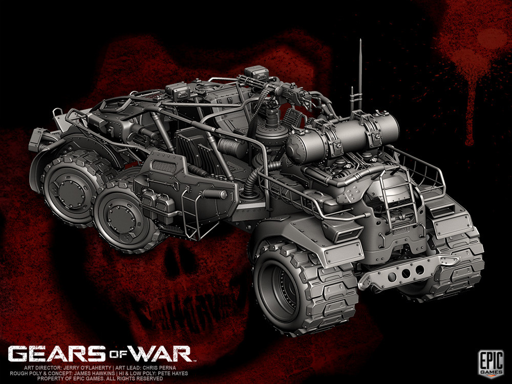 YemYam Gears of War Vehicles