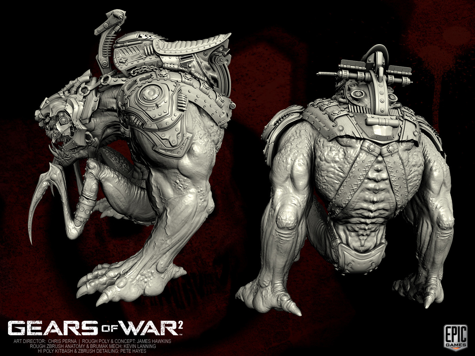 YemYam Gears of War 2 Creatures