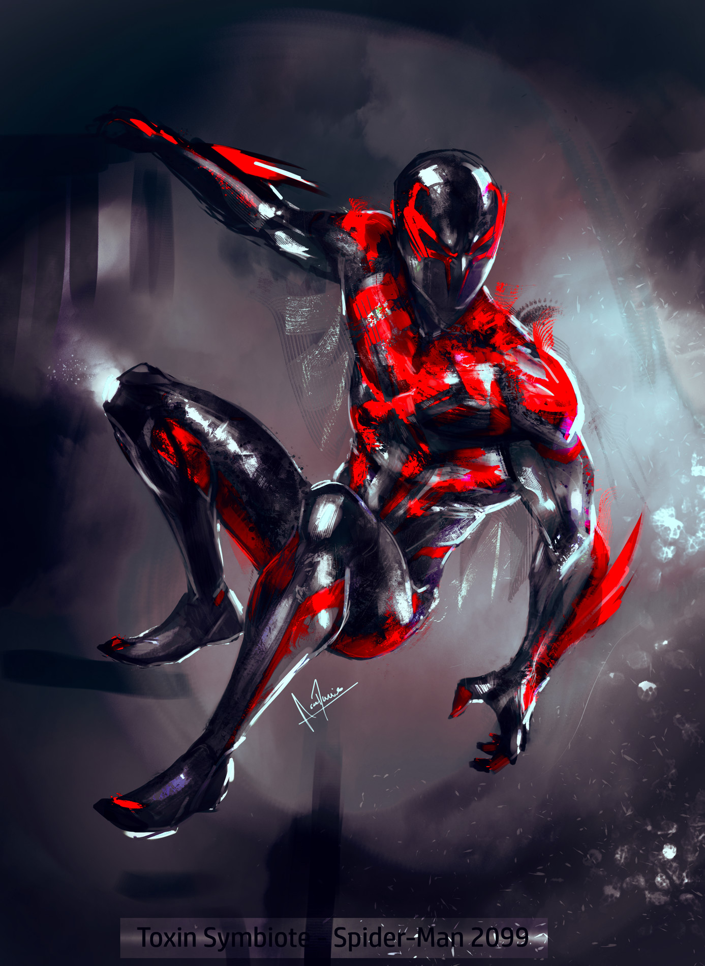 symbiote spider man 2099