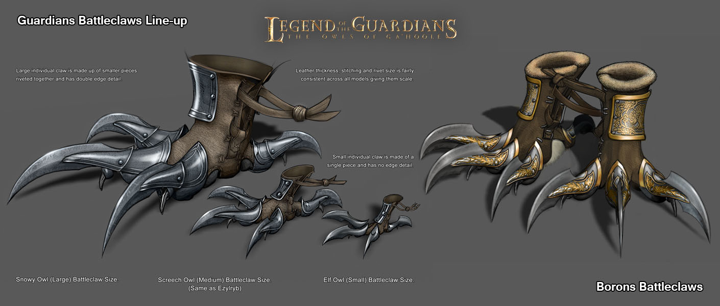 Legend of the Guardians bat blade
