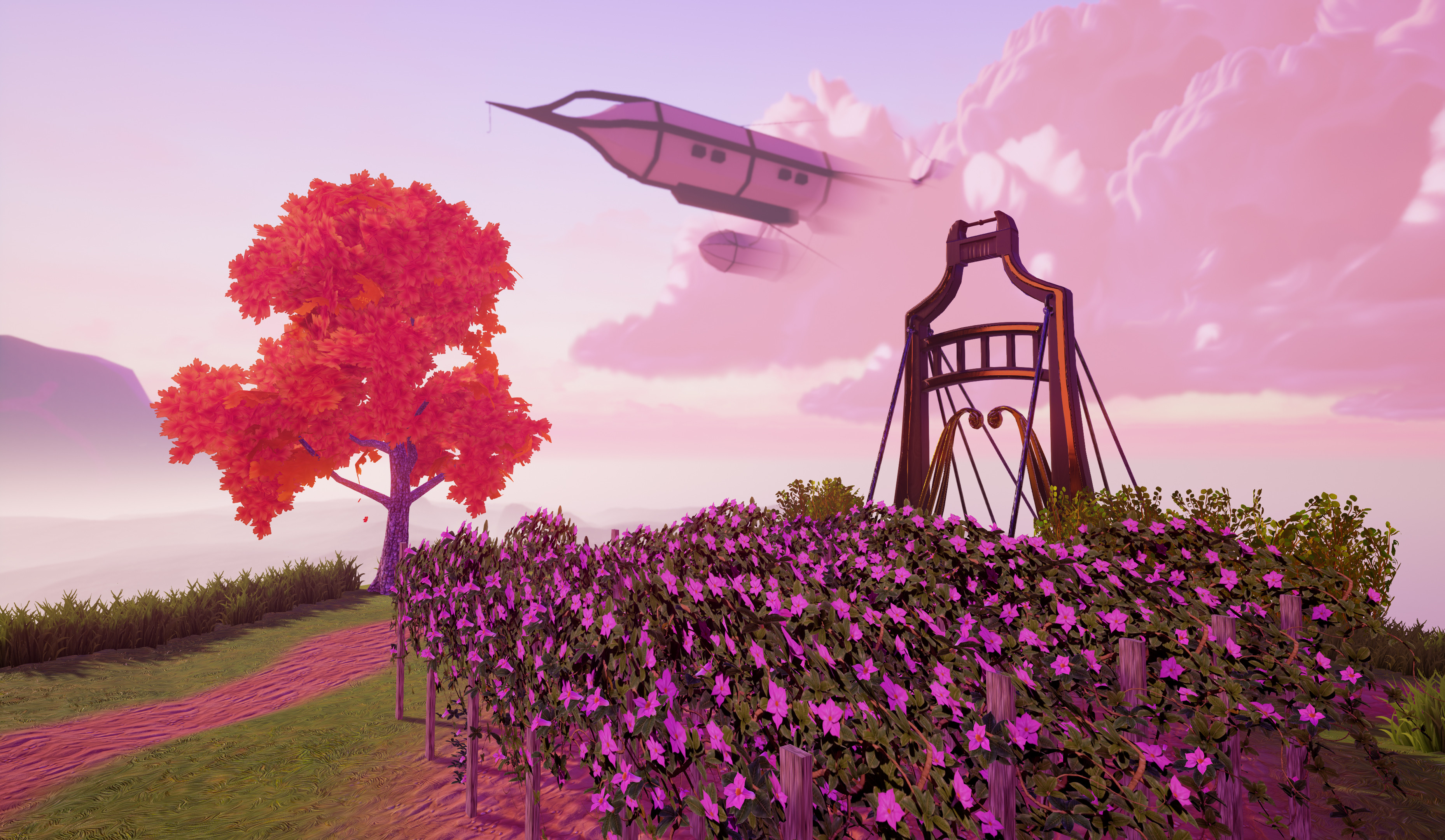 Screenshot from earlier lighting pass.