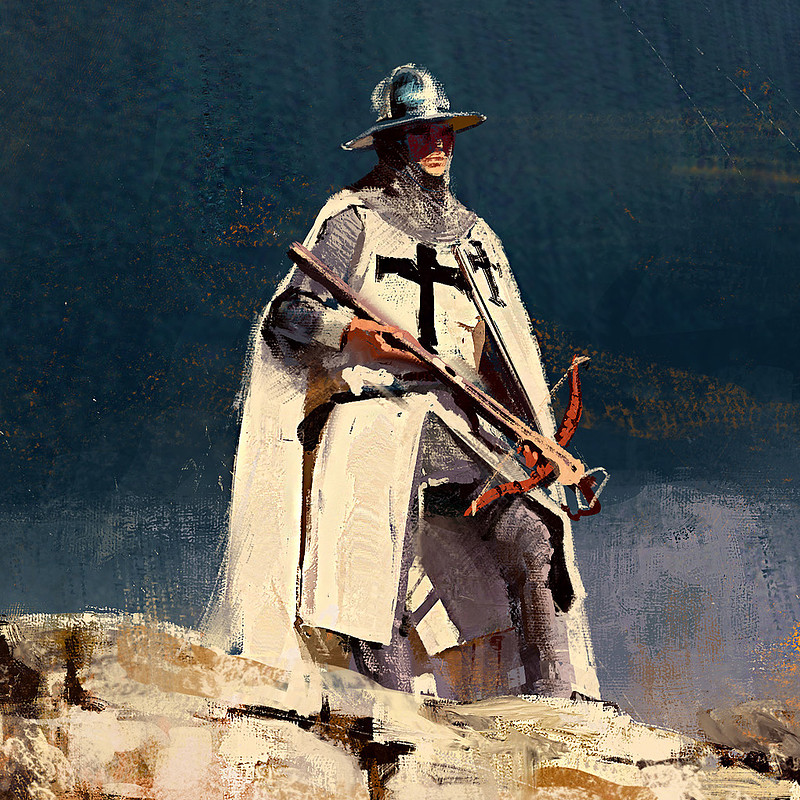 Художник Grzegorz Rutkowski Рыцари