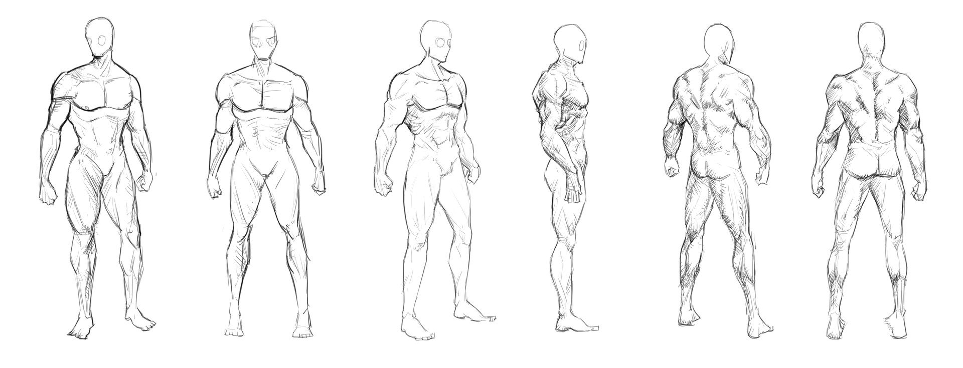 Piglice - Character Turnaround