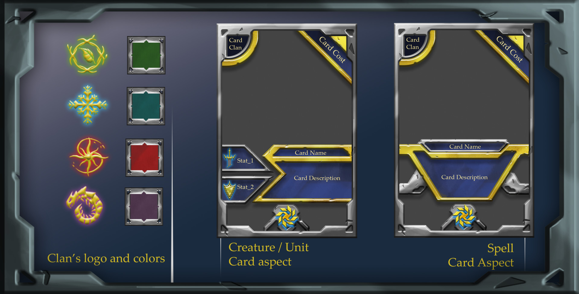 Card Game design by Mickaël MALAVIE — ProUser.Me