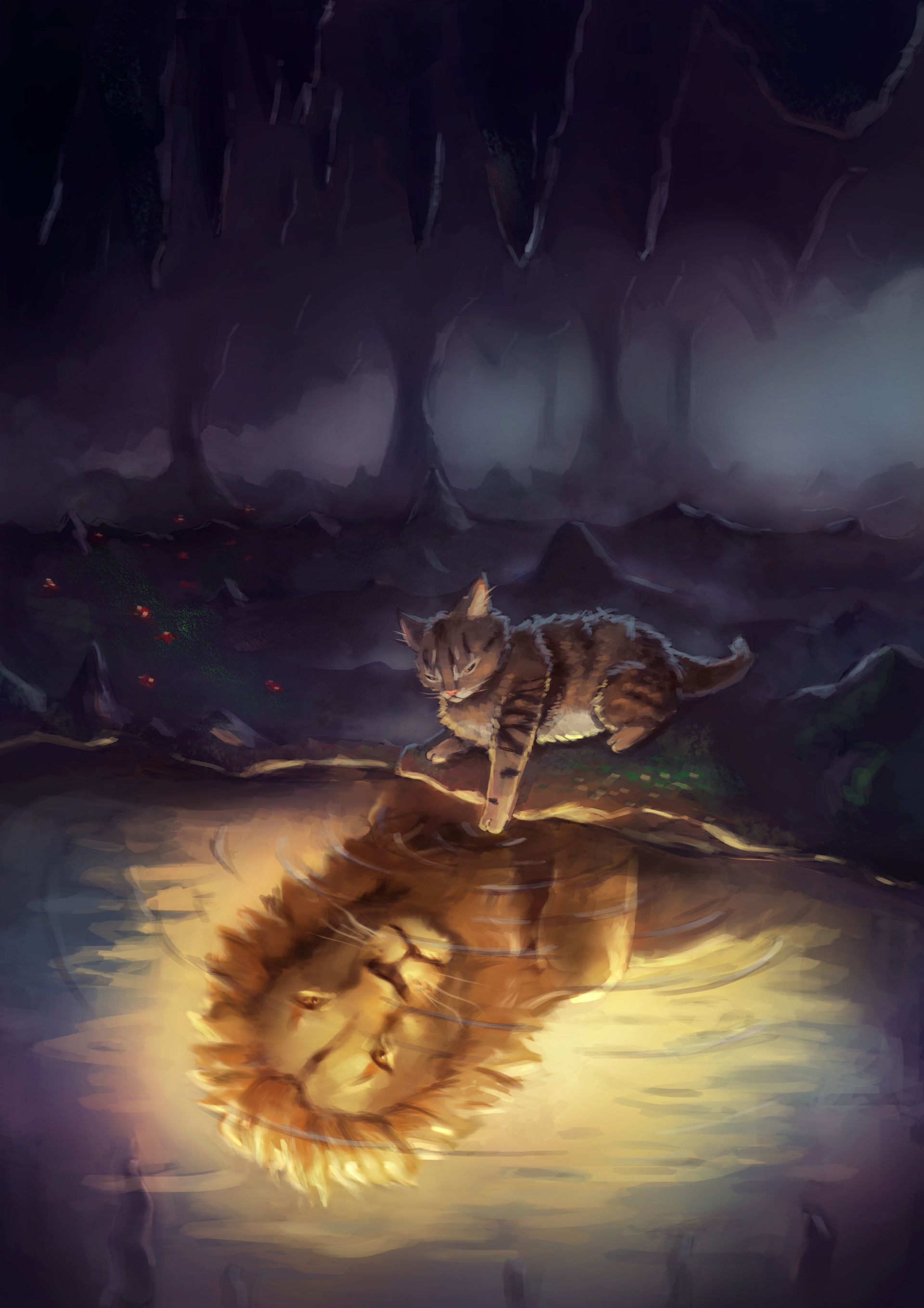 John Michael De Laza Cat Lion