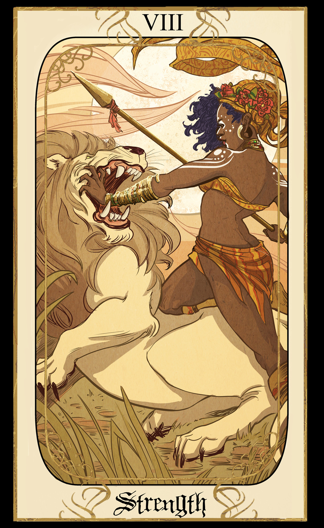 Tarot Rangers Template Card by OnirikWay on DeviantArt