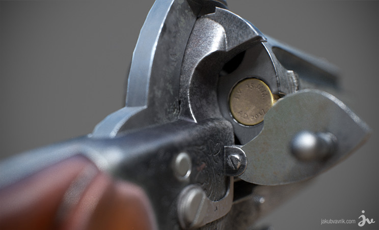 Low poly model with 4k textures